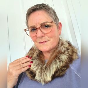 Vintage Real Fur Collar